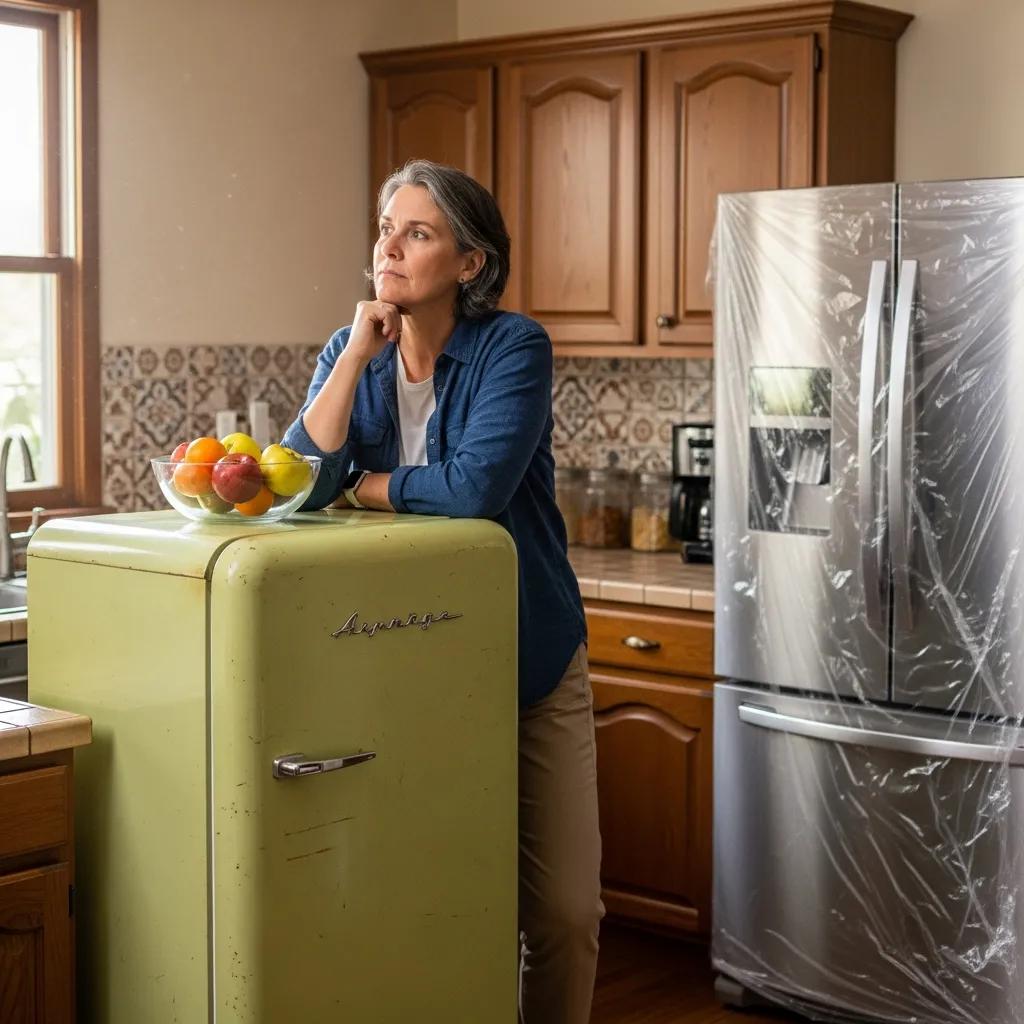 Homeowner considering repair versus replacement for an old appliance