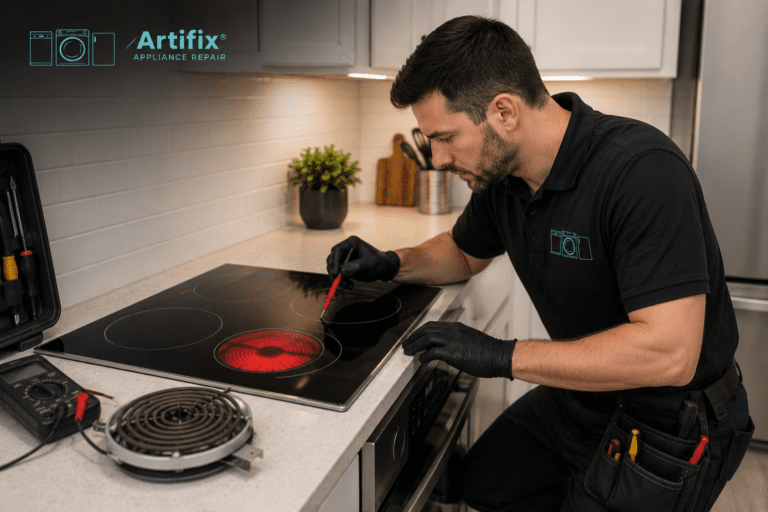 Electric Cooktop Element Not Working_ Causes and Replacement Cost